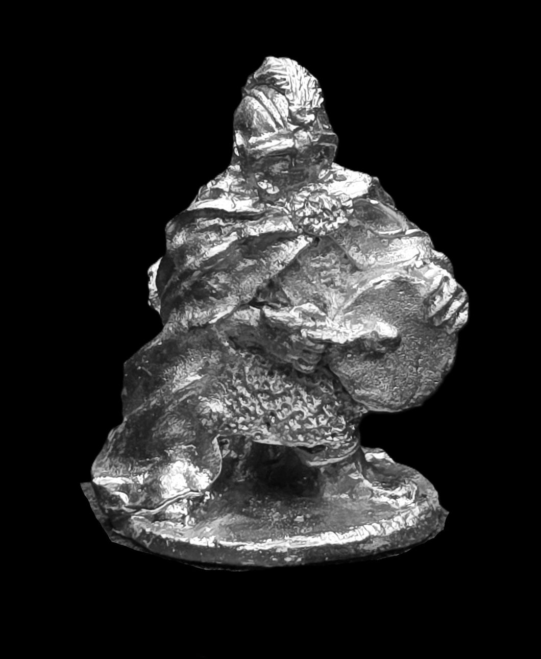 57-0654:  Armored Orc Musician with Drum