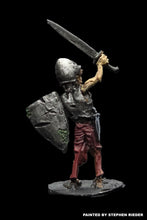 Load image into Gallery viewer, 57-0701:  Skeleton in Plate Armor, with Heater Shield and Weapon Raised
