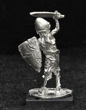 Load image into Gallery viewer, 57-0701:  Skeleton in Plate Armor, with Heater Shield and Weapon Raised
