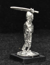 Load image into Gallery viewer, 57-0701:  Skeleton in Plate Armor, with Heater Shield and Weapon Raised
