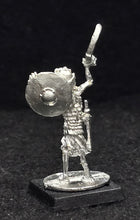 Load image into Gallery viewer, 57-0702:  Skeleton with Round Shield and Weapon Raised
