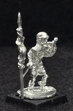 Load image into Gallery viewer, 57-0703:  Skeleton with Two Handed Weapon and Round Shield
