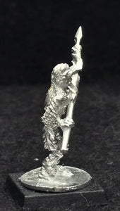 57-0703:  Skeleton with Two Handed Weapon and Round Shield