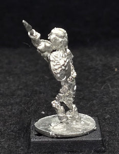 57-0703:  Skeleton with Two Handed Weapon and Round Shield