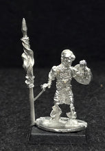 Load image into Gallery viewer, 57-0703:  Skeleton with Two Handed Weapon and Round Shield
