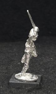 57-0711:  Skeleton with Sword Overhead and Shield Behind