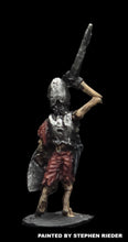 Load image into Gallery viewer, 57-0712:  Skeleton with Sword Overhead and Shield Forward
