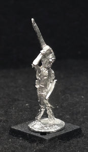 57-0712:  Skeleton with Sword Overhead and Shield Forward