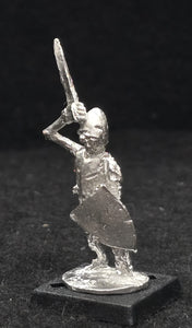 57-0712:  Skeleton with Sword Overhead and Shield Forward
