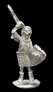 57-0713:  Skeleton in Chainmail, with Sword and Shield