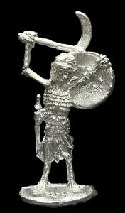 57-0716:  Skeleton with Sickle and Shield, Short Garment