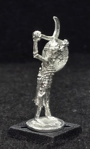 57-0716:  Skeleton with Sickle and Shield, Short Garment