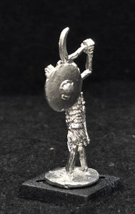 57-0716:  Skeleton with Sickle and Shield, Short Garment