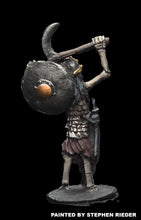 Load image into Gallery viewer, 57-0717:  Skeleton with Sickle and Shield, Longer Garment
