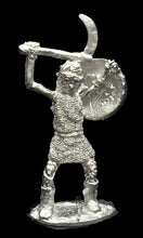 Load image into Gallery viewer, 57-0718:  Skeleton in Chainmail, with Sickle and Shield
