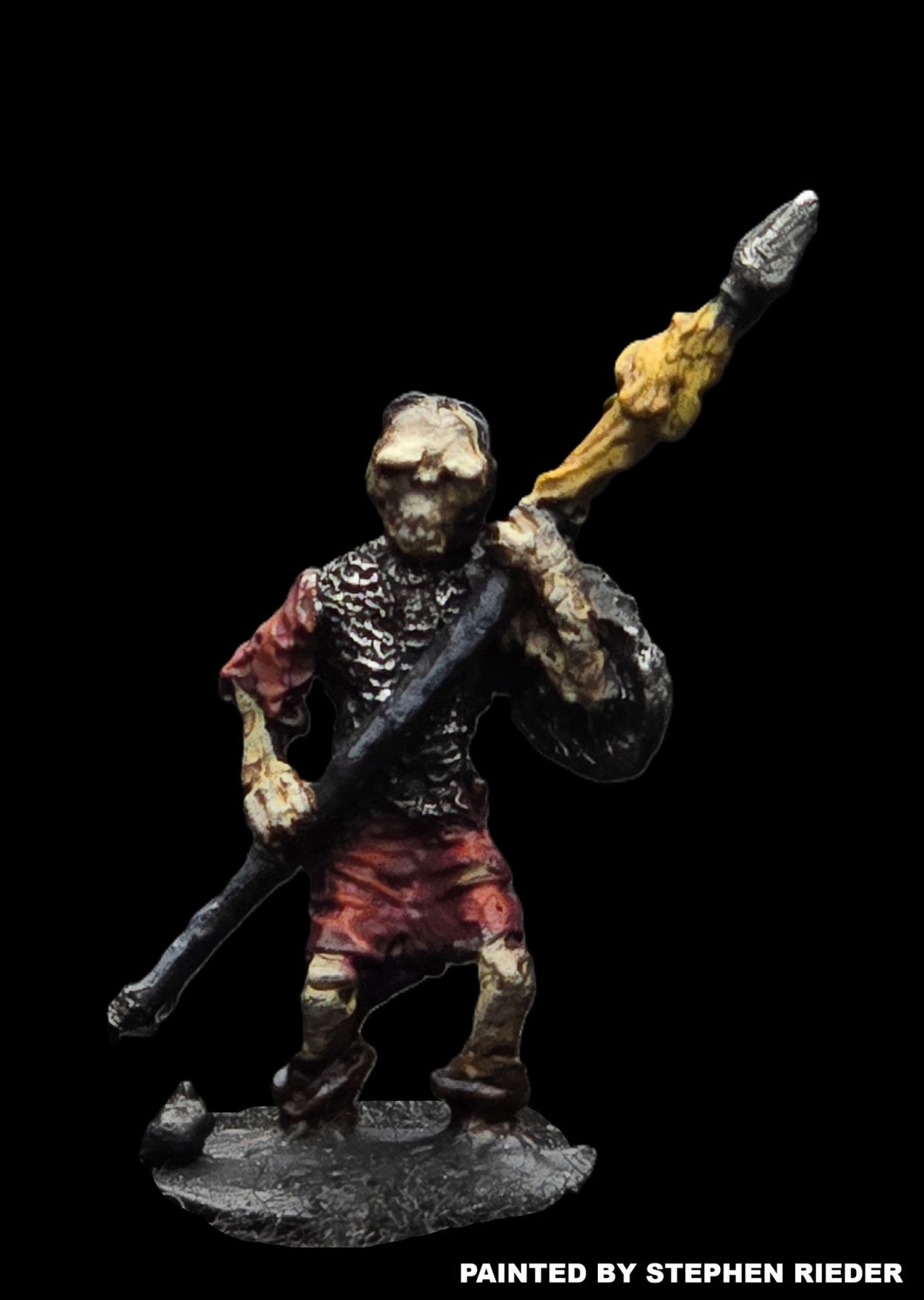 57-0722:  Skeleton with Heavy Spear