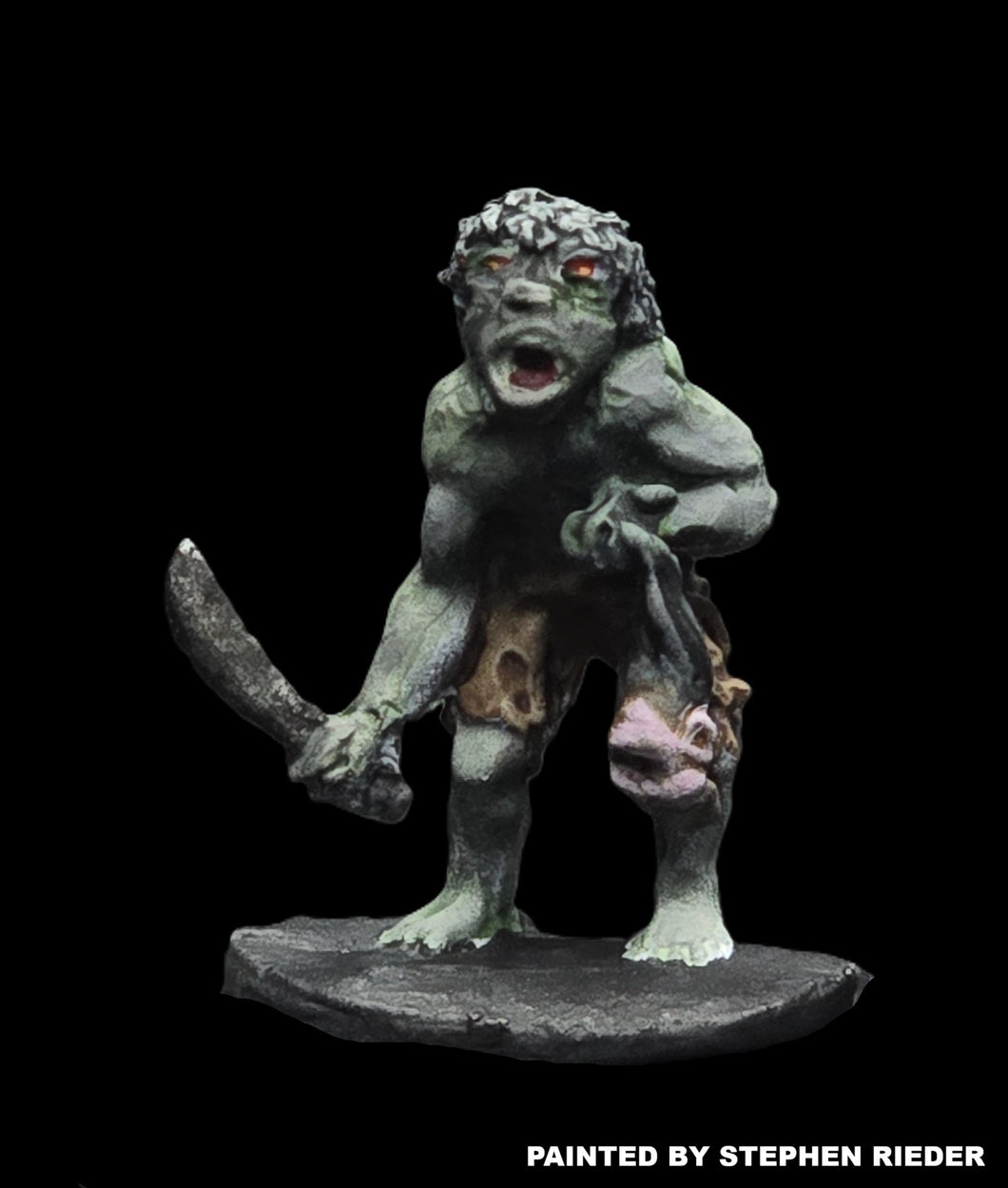 57-0762:  Ghoul with Short Sword and Severed Head