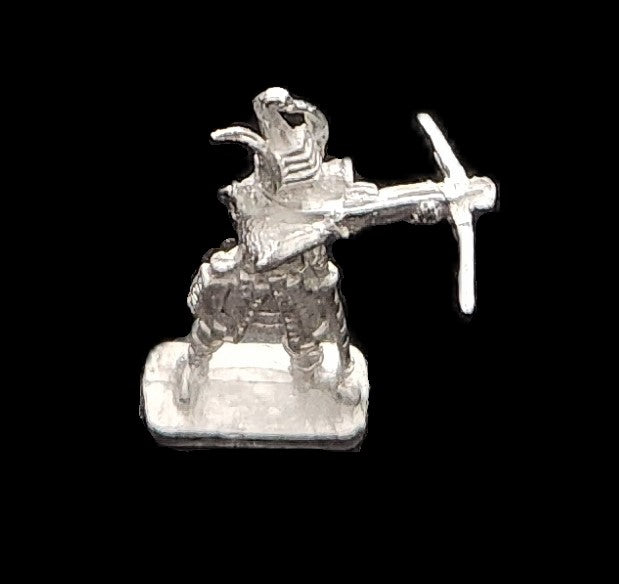 57-7048:  Lemurian Heavy Crossbowman Firing, Ornate Helm