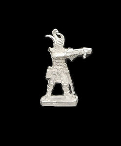 57-7048:  Lemurian Heavy Crossbowman Firing, Ornate Helm