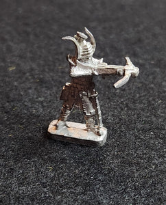 57-7048:  Lemurian Heavy Crossbowman Firing, Ornate Helm