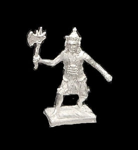 57-7051:  Lemurian Light Infantry with Axe and Helmet
