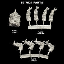 Load image into Gallery viewer, 57-7531:  Heavy Quadraped, Armored
