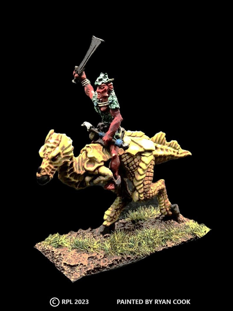 58-1055/48-0951:  Martian Levy Cavalry with Weapon Options [rider and mount]