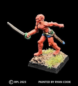 58-1101:  Martian Cultist with Sword Forward (Assorted)