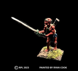 58-1121:  Martian Cultist with Greatsword Forweard