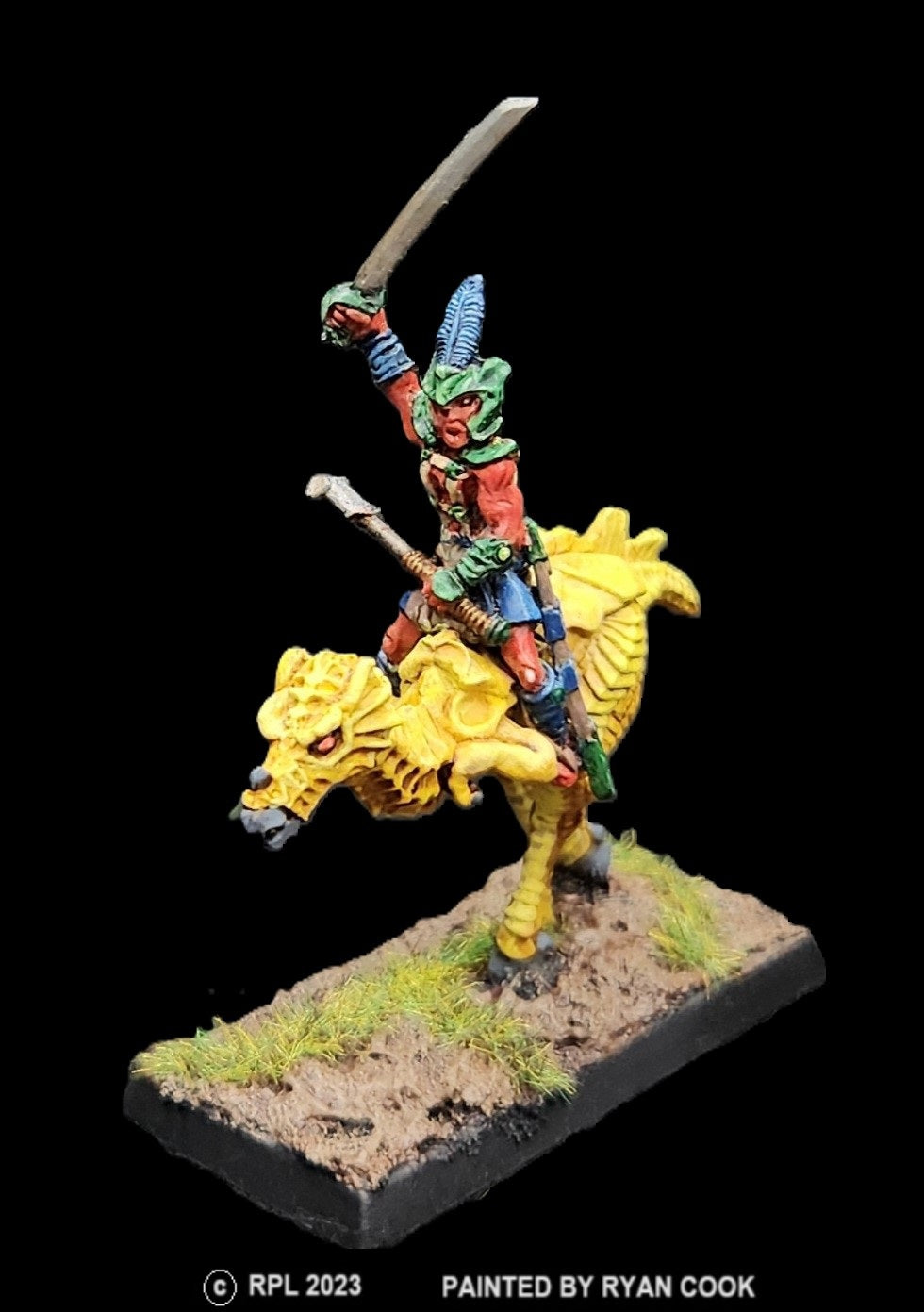 58-1285-X:  Royal Martian Officer, Mounted
