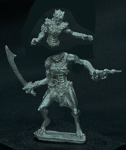 58-2055:  Wastelander Biped with Sword and Pistol, Armored, Open Hands