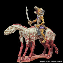 Load image into Gallery viewer, 58-2441/48-0955:  Greshnar Cavalry with Sword [Rider &amp; Mount]
