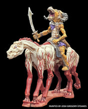 Load image into Gallery viewer, 58-2441/48-0955:  Greshnar Cavalry with Sword [Rider &amp; Mount]
