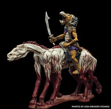 Load image into Gallery viewer, 58-2441/48-0955:  Greshnar Cavalry with Sword [Rider &amp; Mount]
