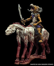 Load image into Gallery viewer, 58-2441/48-0955:  Greshnar Cavalry with Sword [Rider &amp; Mount]
