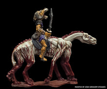 Load image into Gallery viewer, 58-2441/48-0955:  Greshnar Cavalry with Sword [Rider &amp; Mount]
