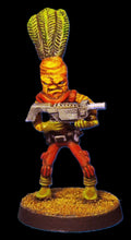 Load image into Gallery viewer, 58-9881:  Sci-Fi Carrot Guy with Lazer Rifle
