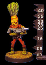Load image into Gallery viewer, 58-9881:  Sci-Fi Carrot Guy with Lazer Rifle
