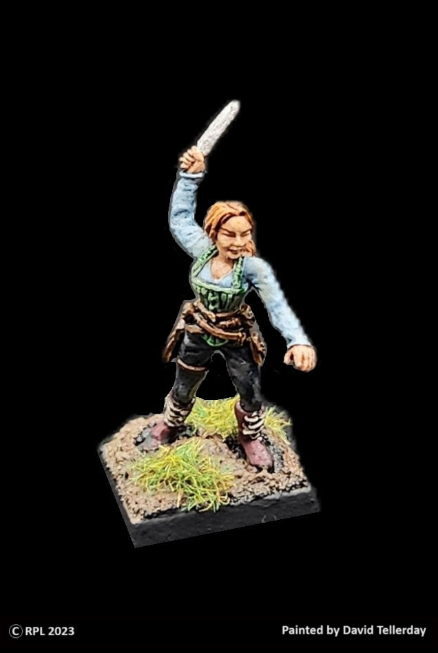 59-1054:  Explorer, Female, Throwing Knife (Rebecca Myst)