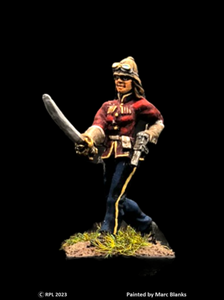 59-1059:  Explorer, Advancing with Sword Forward, Female (Lady Winston)