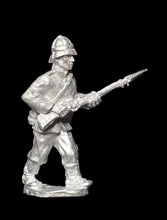 Load image into Gallery viewer, 59-2011: Victorian British Riflemen Without Gas Masks, Advancing Left
