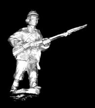 Load image into Gallery viewer, 59-2011: Victorian British Riflemen Without Gas Masks, Advancing Left
