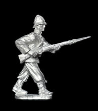 Load image into Gallery viewer, 59-2012: Victorian British Riflemen Without Gas Masks, Advancing Right
