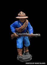 Load image into Gallery viewer, 59-3013:  Victorian American Riflemen, Montana Hat Advancing Right, Rifle at Mid
