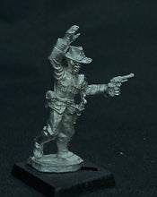 Load image into Gallery viewer, 59-3081:  Victorian American Officer Advancing, Pistol Drawn, Right Arm Raised, Slouch Hat
