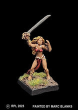 Load image into Gallery viewer, 59-9002:  Earthman Renegade with Sword Raised, Female
