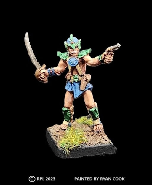 59-9014:  Earthman Renegade with Sword and Pistol  (Aethyrsisk)