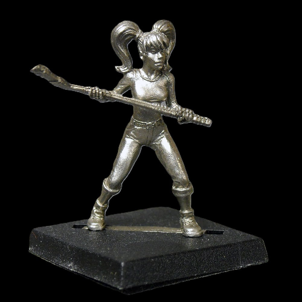 90-3903:  Zombie Hunter with Hockey Stick, Female