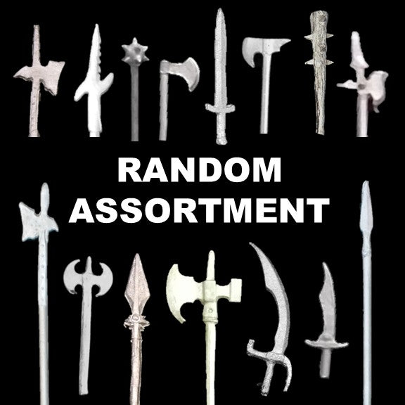 97-0100:  Random Weapons Assortment [x12]