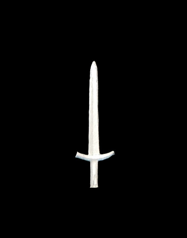 97-0606:  Common Sword, Curved Hand Guard [x12]